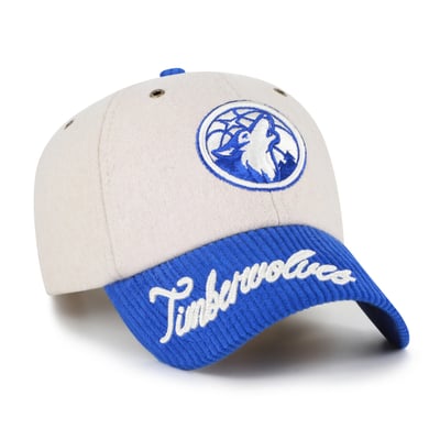 Minnesota Timberwolves '47 Women's Rope Script Clean Up Adjustable Hat - Natural