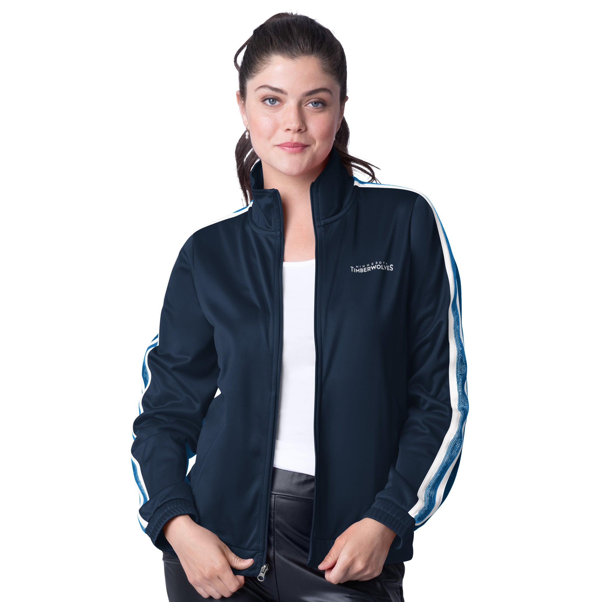Women's Minnesota Timberwolves G-III 4Her by Carl Banks Navy/Blue Rebel ...