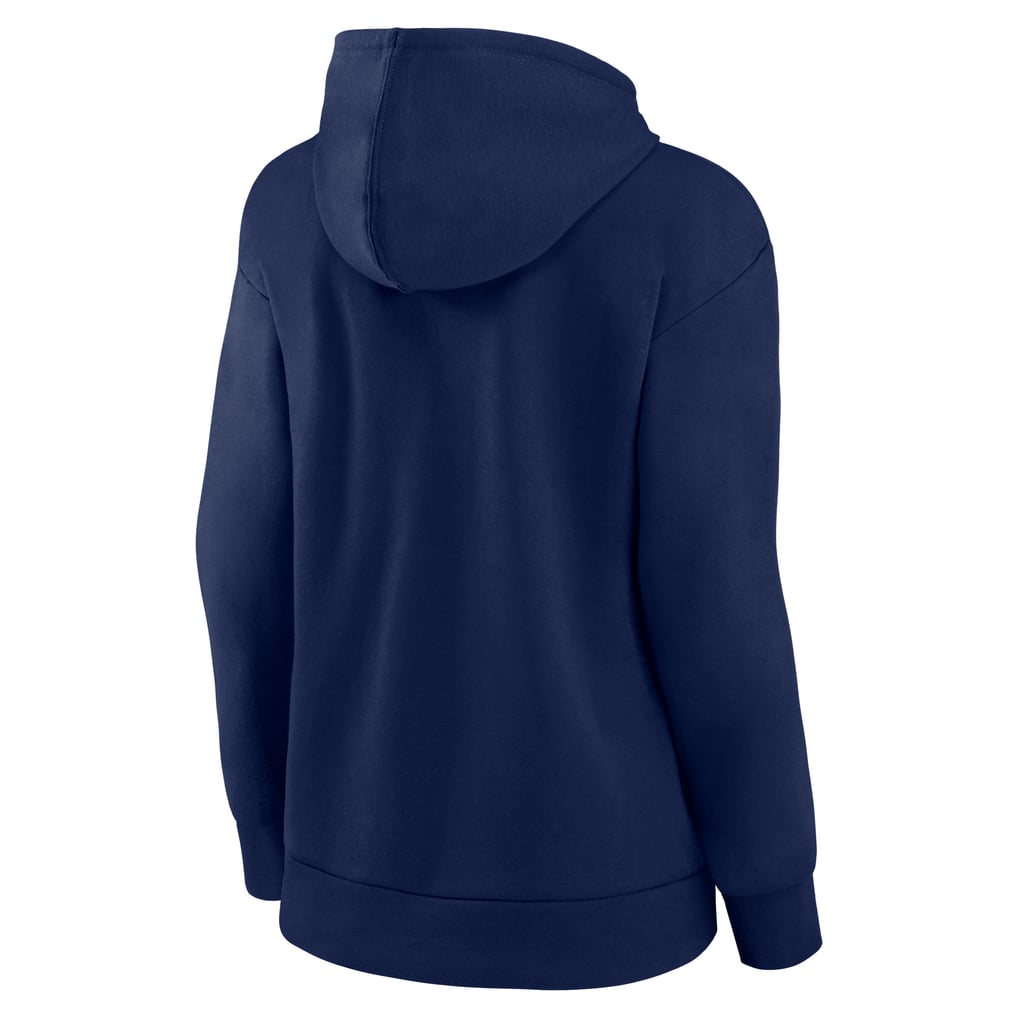 Minnesota Timberwolves Logo Athletic Women's Triumphant V-Neck Pullover Hoodie - Navy