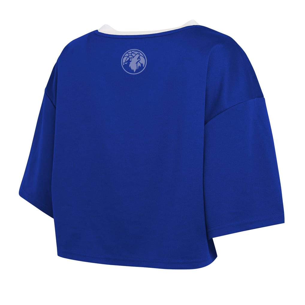 Women's Minnesota Timberwolves WEAR by Erin Andrews Royal Cropped ...