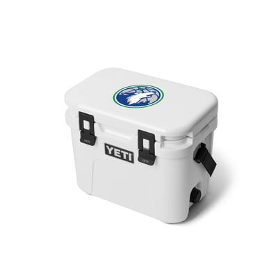 Minnesota Timberwolves YETI Roadie 15 Hard Cooler - White