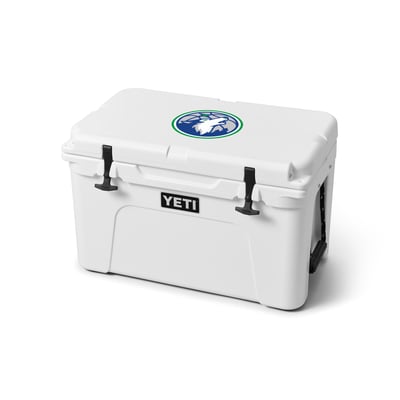 Minnesota Timberwolves YETI Tundra 45 Hard Cooler - White