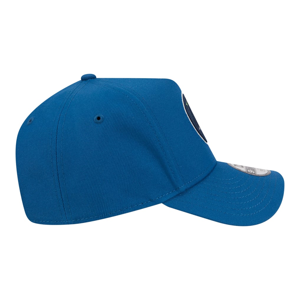  Minnesota Timberwolves New Era Youth 9FORTY A-Frame Adjustable Hat - Blue