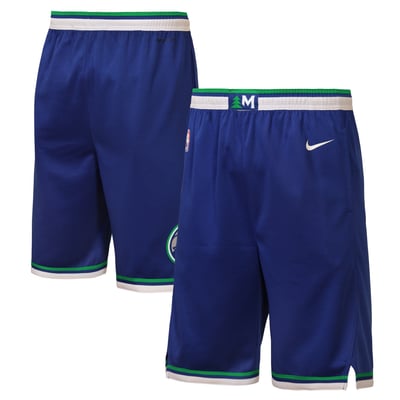Minnesota Timberwolves Nike Youth Icon Edition Swingman Shorts - Blue