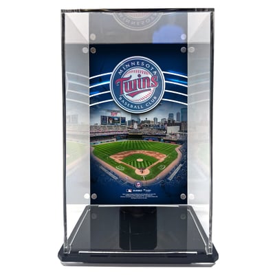  Minnesota Twins Fanatics Authentic Tall Baseball Display Case with Image
