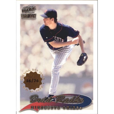 1999 Paramount Opening Day #136 Brad Radke