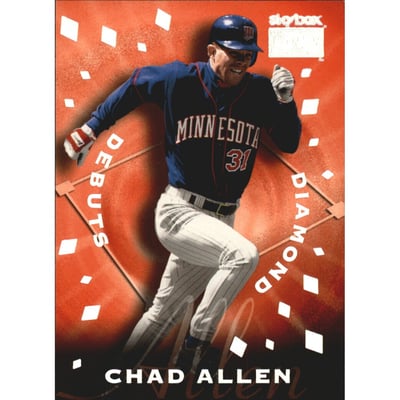 1999 SkyBox Premium Diamond Debuts #11 Chad Allen