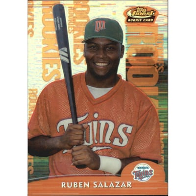 2000 Finest Refractors #119 Ruben Salazar