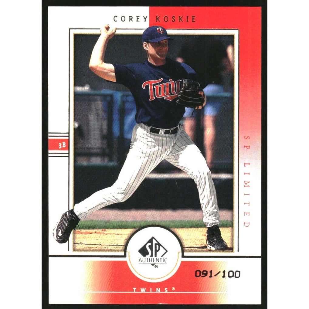 2000 SP Authentic Limited #32 Corey Koskie