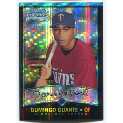 2001 Bowman Chrome X-Fractors #124 Domingo Guante