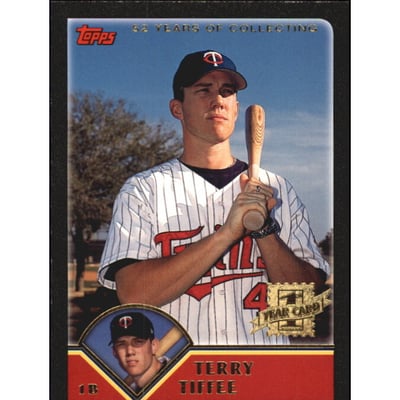 2003 Topps Black #310 Terry Tiffee FY