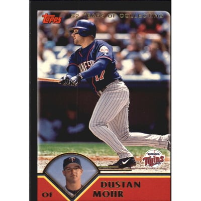 2003 Topps Black #451 Dustan Mohr