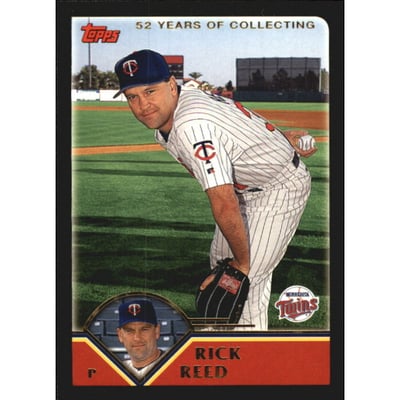 2003 Topps Black #481 Rick Reed