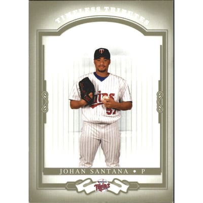 2004 Donruss Classics Timeless Tributes Green #21 Johan Santana