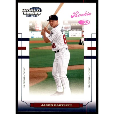 2004 Donruss World Series HoloFoil 100 #177 Jason Bartlett