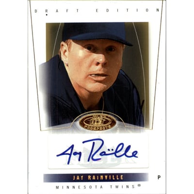 2004 Hot Prospects Draft #102 Jay Rainville AU RC