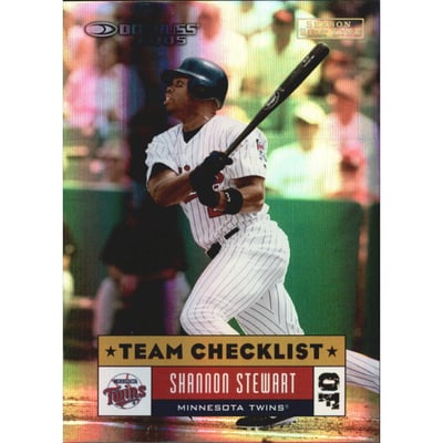 2005 Donruss Stat Line Season #387 Shannon Stewart TC/92