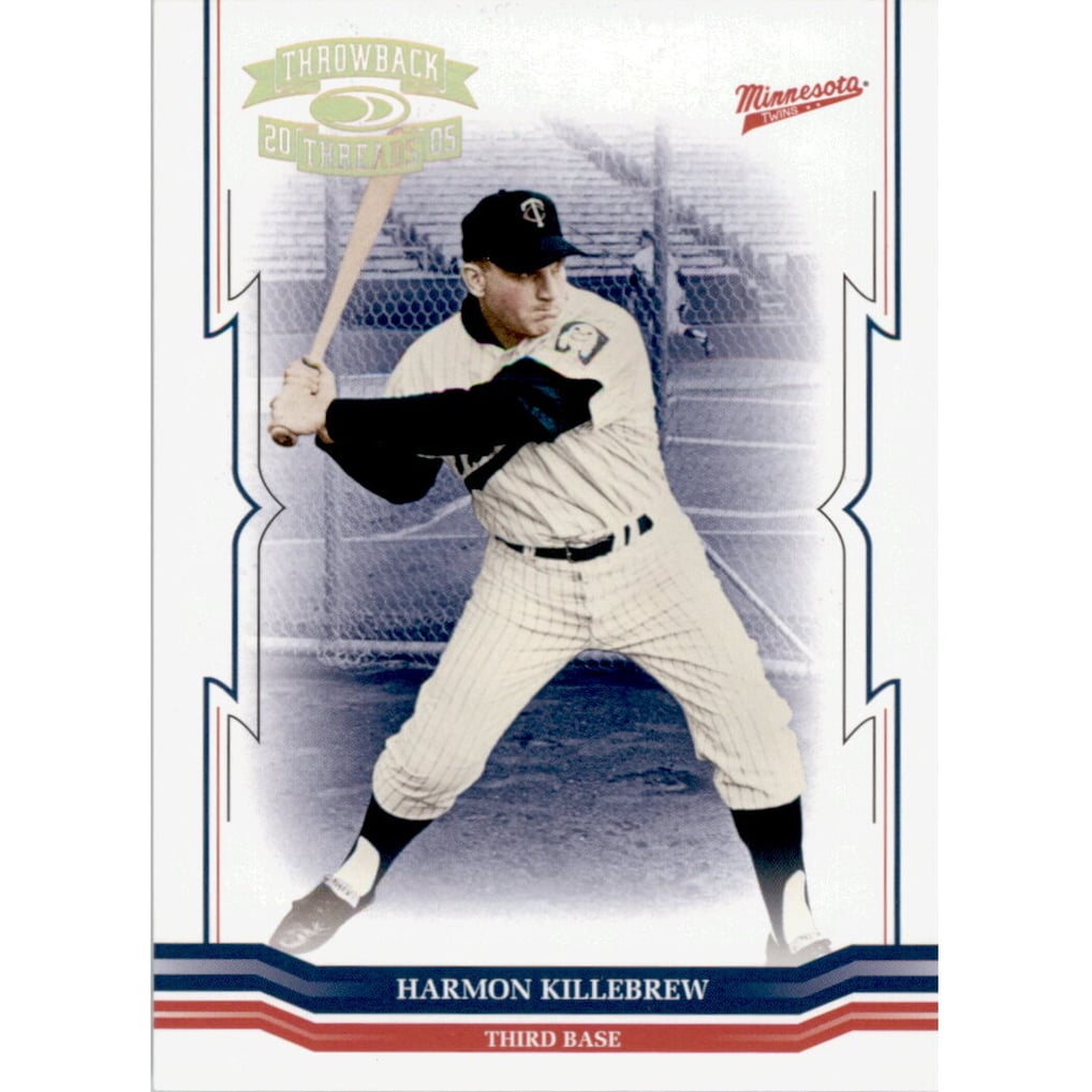 2005 Throwback Threads Gold #285 Harmon Killebrew RET