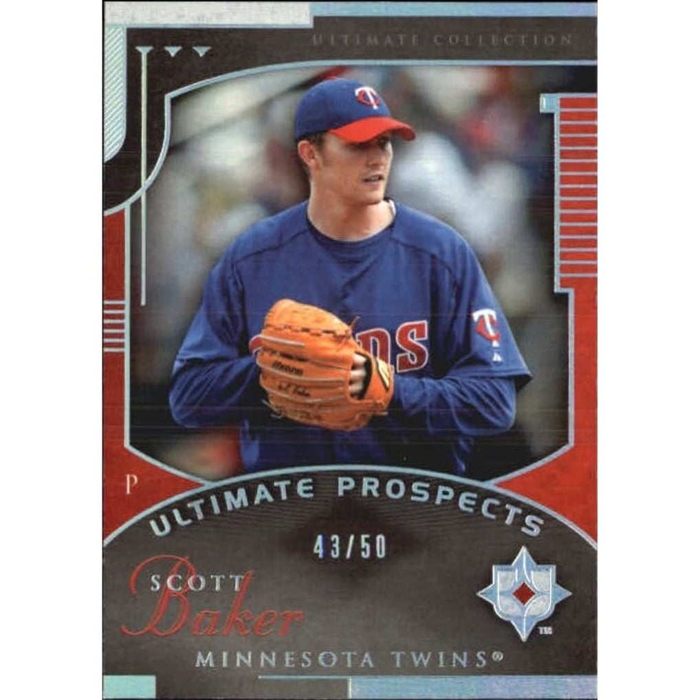 2005 Ultimate Collection Silver #202 Scott Baker UP