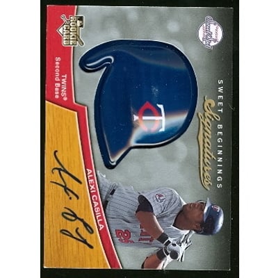 2007 Sweet Spot #104 Alexi Casilla AU RC