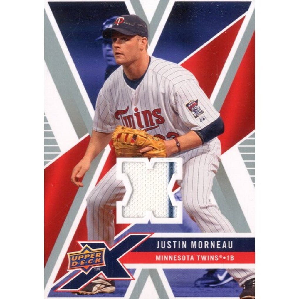 2008 Upper Deck X Memorabilia #MO Justin Morneau