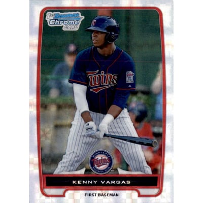 2012 Bowman Chrome Prospects X-Fractors #BCP150 Kenny Vargas