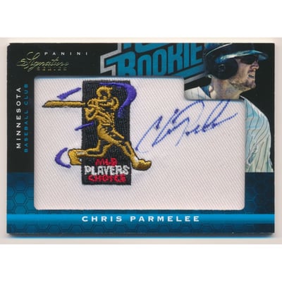 2012 Panini Signature Series Rookie MLBPA Logo #157 Chris Parmelee/99