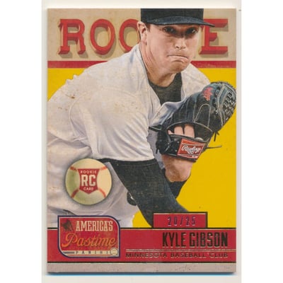 2013 Panini America's Pastime Gold #244 Kyle Gibson