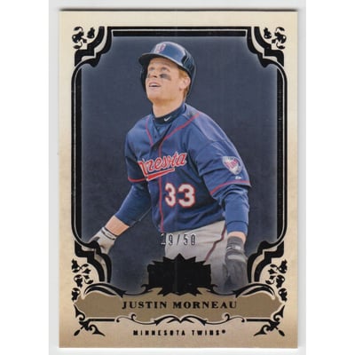 2013 Topps Triple Threads Onyx #76 Justin Morneau