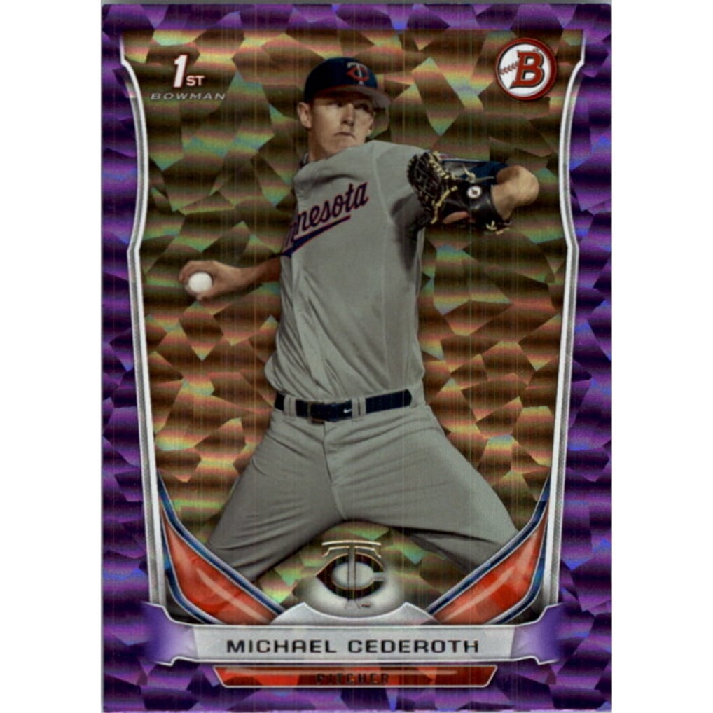 2014 Bowman Draft Purple Ice #DP93 Michael Cederoth