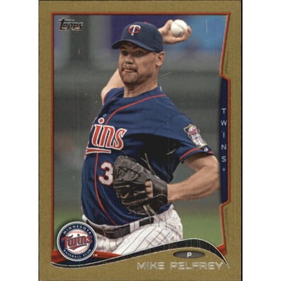 2014 Topps Mini Gold #441 Mike Pelfrey