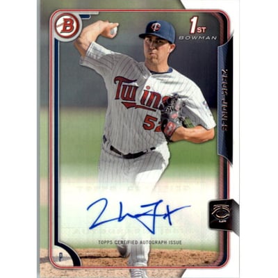 2015 Bowman Prospects Autographs #PAZJ Zack Jones