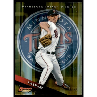 2015 Bowman's Best Top Prospects Gold Refractors #TP36 Tyler Jay