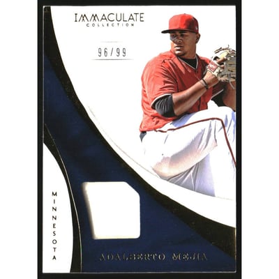 2017 Immaculate Collection Immaculate Swatches #51 Adalberto Mejia/99