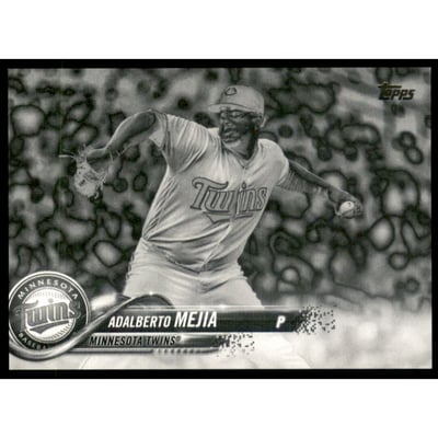 2018 Topps Black and White Negative #494 Adalberto Mejia