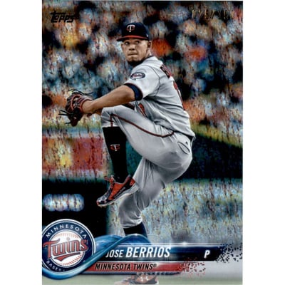 2018 Topps Factory Set Foilboard #506 Jose Berrios