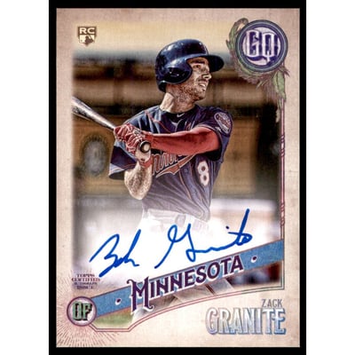 2018 Topps Gypsy Queen Autographs #GQAZG Zack Granite