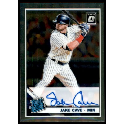 2019 Donruss Optic Rated Rookies Signatures #20 Jake Cave
