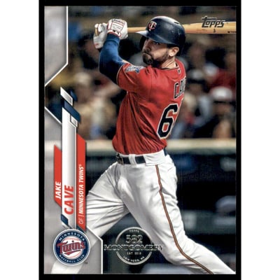 2020 Topps Factory Set 582 Montgomery Club #525 Jake Cave
