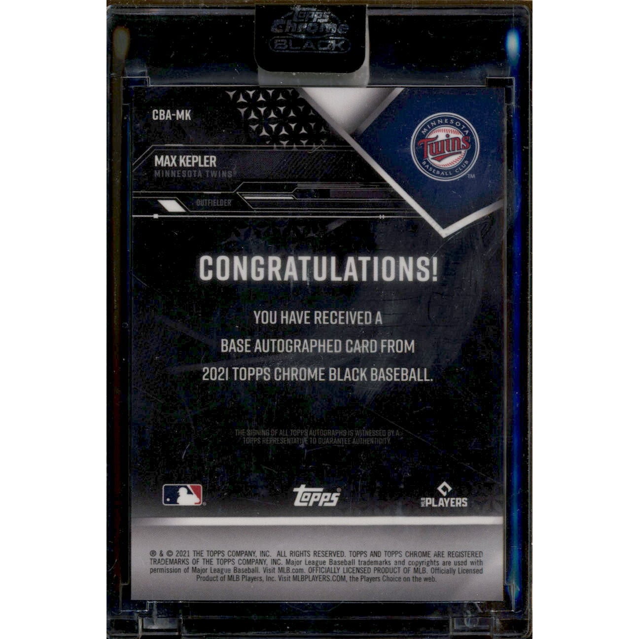 2021 Topps Chrome Black - Chrome Black Autographs #CBA-WS Will 