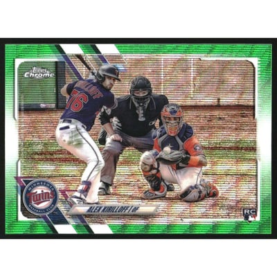 2021 Topps Chrome Green Wave Refractors #170 Alex Kirilloff