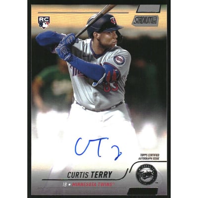 2022 Stadium Club Autographs #SCBACT Curtis Terry