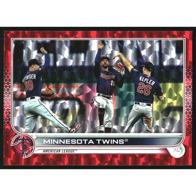 2022 Topps Red Foilboard #435 Minnesota Twins