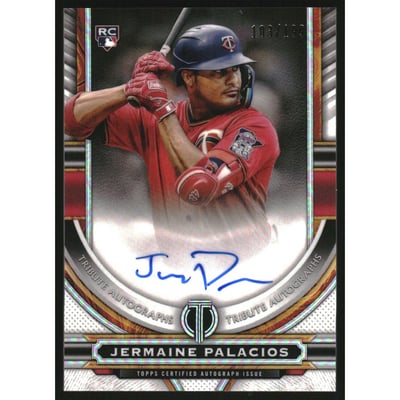 2023 Topps Tribute Autographs #TAJPA Jermaine Palacios/199