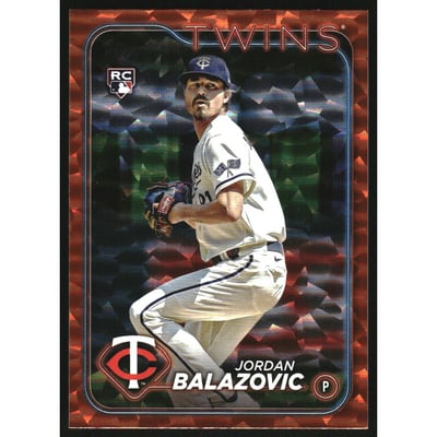 2024 Topps Orange Foil #263 Jordan Balazovic