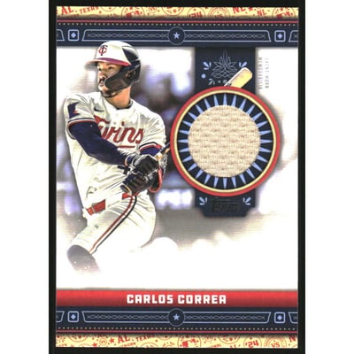 2024 Topps Update All-Star Stitches Relics #ASRCC Carlos Correa