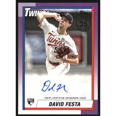 2025 Topps '90 Topps Autographs #90B2DF David Festa S2