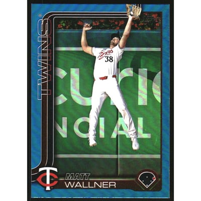 2025 Topps Blue Rainbow Foil #547 Matt Wallner