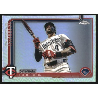 2025 Topps Chrome Photo Variations #204 Carlos Correa