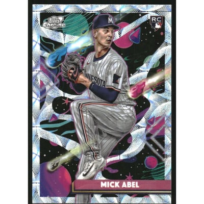 2025 Topps Cosmic Chrome Nucleus Refractors #160 Mick Abel